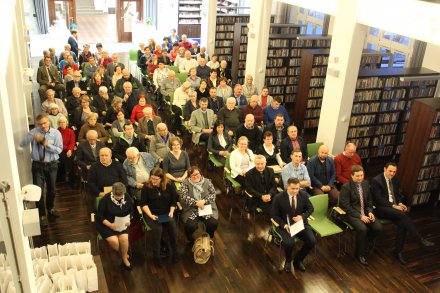 Uczestnicy premiery kolejnego tomu Monografii